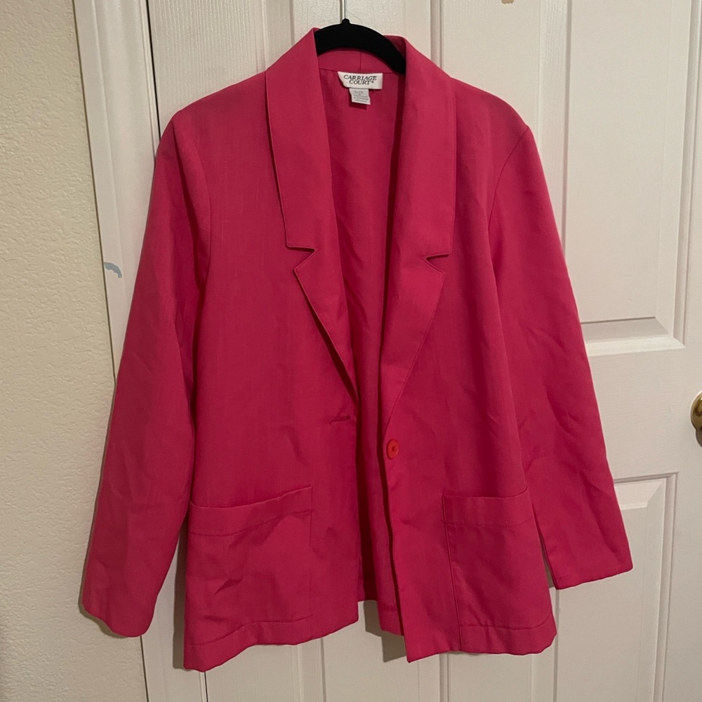Hot Pink Blazer